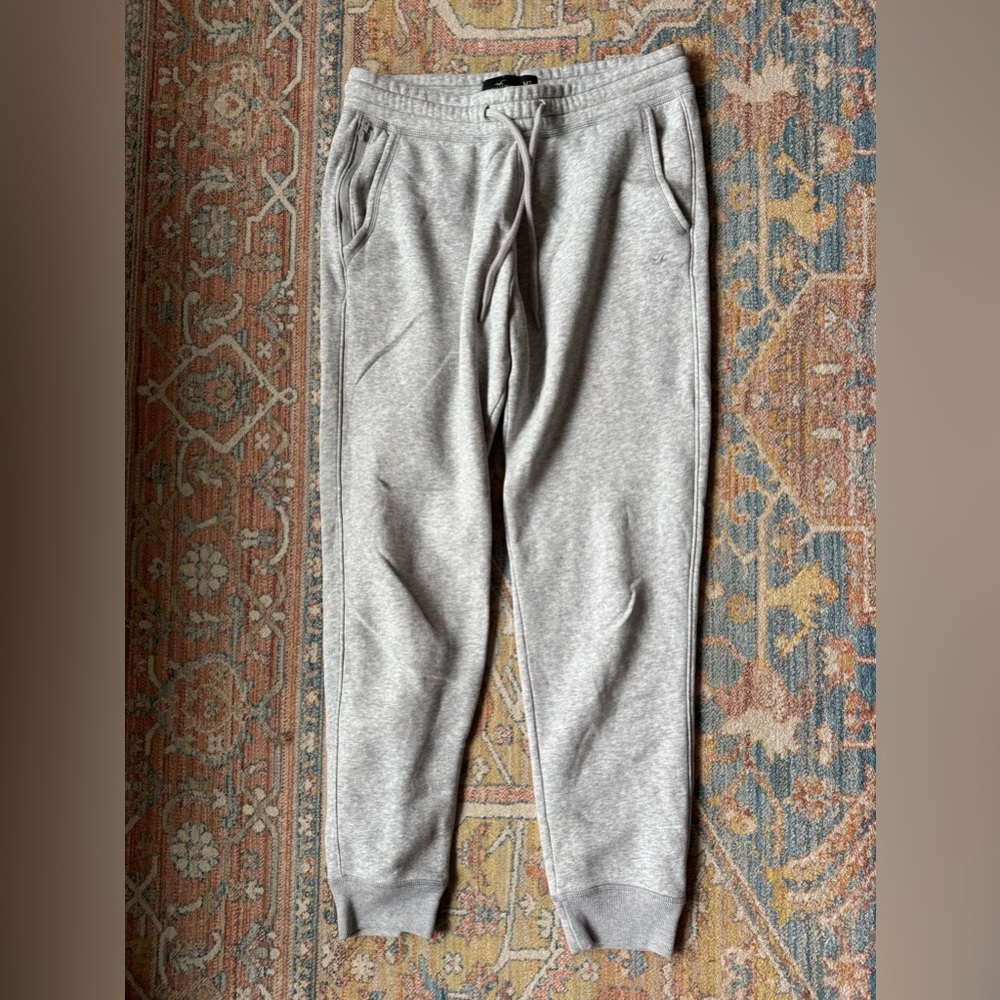Hollister Light Gray Sweatpants